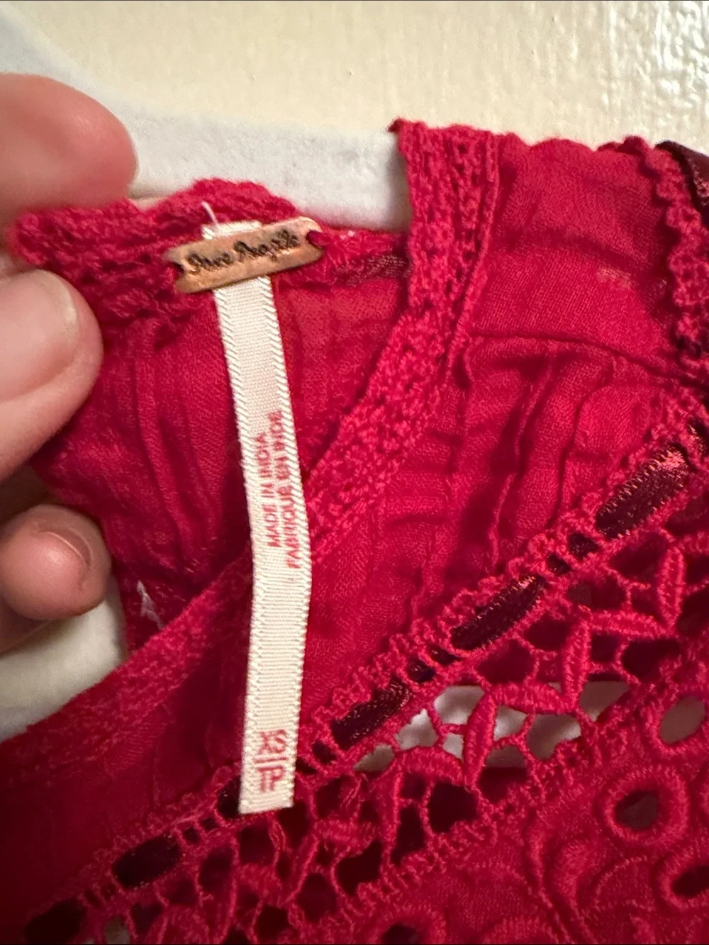 Free People cutest red